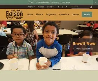 Edisonschoolaz.org(Edison School of Innovation) Screenshot
