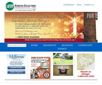 Edistoelectric.com(Edisto Electric Cooperative) Screenshot