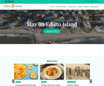 Edistoisland.com(Edisto Island) Screenshot