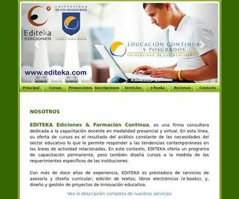 Editeka.com(EDITEKA Ediciones) Screenshot