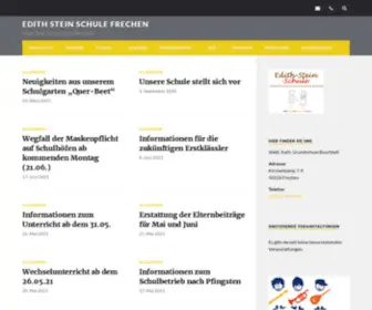 Edith-Stein-Schule-Frechen.de(Edith Stein Schule Frechen) Screenshot
