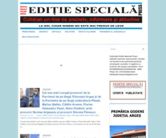 Editiespecialapress.ro(Ediţie Specială) Screenshot