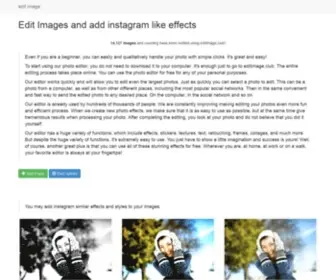 Editimage.club(Edit image) Screenshot