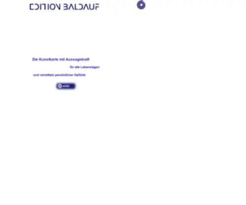 Edition-Baldauf.ch(Kartenverlag) Screenshot