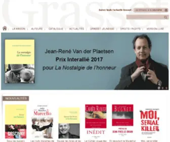 Edition-Grasset.fr(Edition Grasset) Screenshot