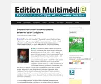 Editionmultimedia.fr(Edition Multimédi@) Screenshot