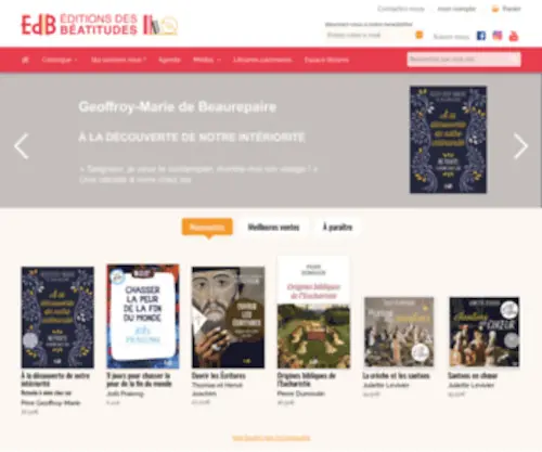 Editions-Beatitudes.fr(Éditions) Screenshot