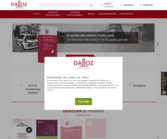 Editions-Dalloz.fr(Tous les produits et services Dalloz) Screenshot