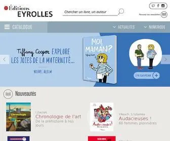 Editions-Eyrolles.com(Éditions Eyrolles) Screenshot