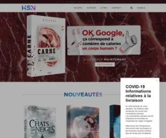 Editions-HSN.fr(Éditions) Screenshot