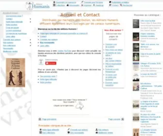 Editions-Humanis.com(éditions) Screenshot