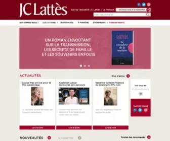 Editions-Jclattes.fr(Editions) Screenshot