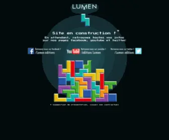 Editions-Lumen.com(Éditions) Screenshot