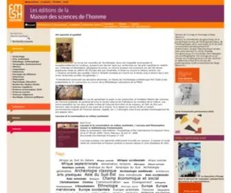Editions-MSH.fr(Éditions) Screenshot