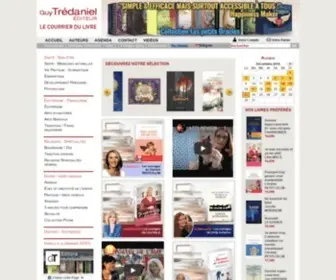 Editions-Tredaniel.com(Groupe Guy TrÃ©daniel Ã©diteur. Ãdition et vente en ligne de livres et coffrets Bien) Screenshot