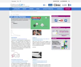 EditionsCDP.fr(Editions CdP) Screenshot