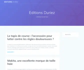 Editionsduriez.fr(Editions Duriez) Screenshot