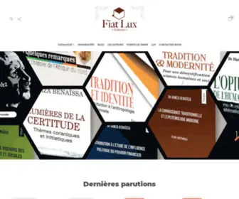 Editionsfiatlux.com(Editions Fiat Lux) Screenshot