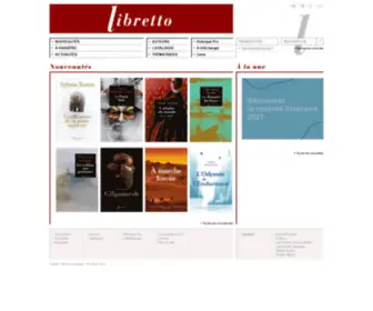 Editionslibretto.fr(Les) Screenshot