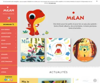 Editionsmilan-Leblog.com(Editions Milan) Screenshot