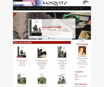 Editionsmosquito.com(Editions Mosquito) Screenshot