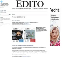 Edito-Online.ch(Archiv) Screenshot