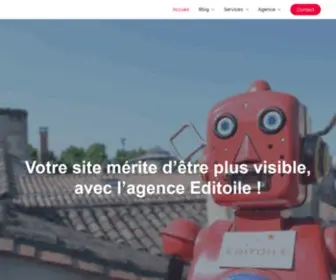 Editoile.fr(Agence SEO et visibilité web Bordeaux) Screenshot