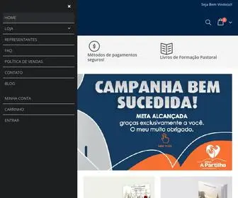 Editoraapartilha.com.br(Editora A Partilha) Screenshot