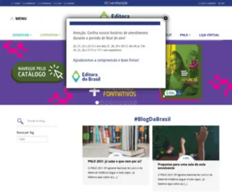 Editoradobrasil.com.br(Editora do Brasil S/A) Screenshot