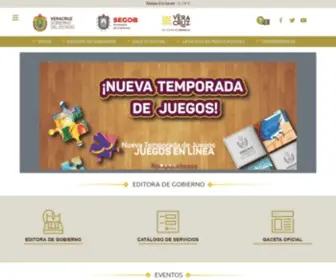 Editoraveracruz.gob.mx(Editora de Gobierno del Estado de Veracruz) Screenshot
