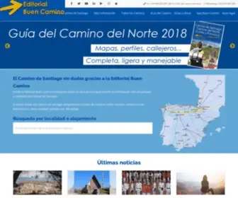 Editorialbuencamino.com(Camino de Santiago) Screenshot