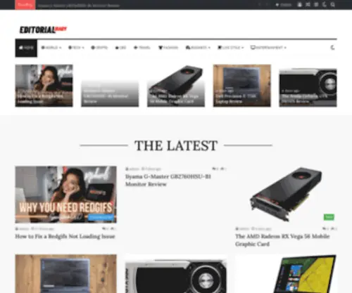 Editorialdiary.com(Editorial diary Home) Screenshot