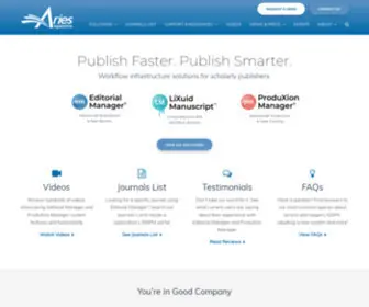 Editorialmanager.com(Aries Systems Corporation) Screenshot
