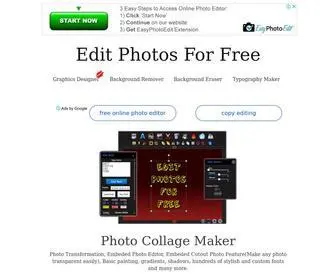 Editphotosforfree.com(Batch Image Tools and Apps Online) Screenshot