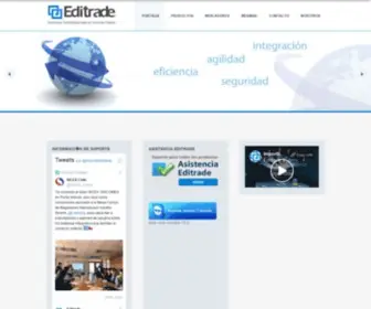 Editrade.cl(Editrade S.A) Screenshot