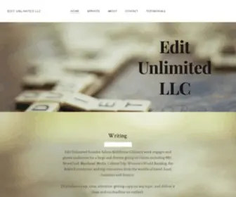 Editunlimited.com(EDIT UNLIMITED LLC) Screenshot