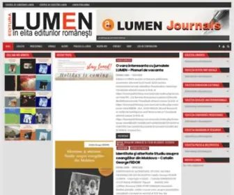 Edituralumen.ro(Editura Stiintifica Lumen) Screenshot