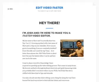 Editvideofaster.com(Edit Video Faster) Screenshot