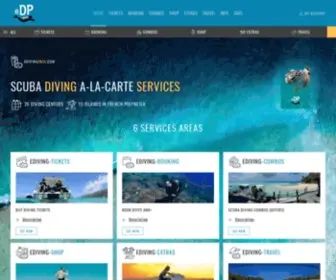 Edivingpass.com(Scuba Diving Booking) Screenshot