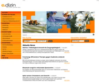 Edizin.de(Gesundheit und Medizin) Screenshot