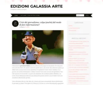 Edizionigalassiaarte.it(Edizioni Galassia Arte) Screenshot