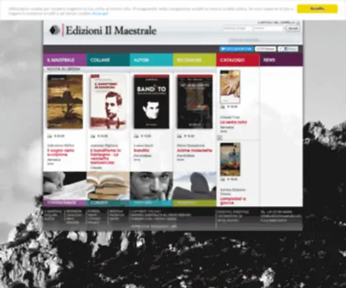 Edizionimaestrale.com(Edizioni il Maestrale) Screenshot