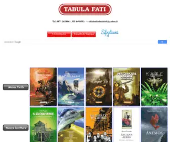 Edizionitabulafati.it(Edizioni Tabula fati) Screenshot