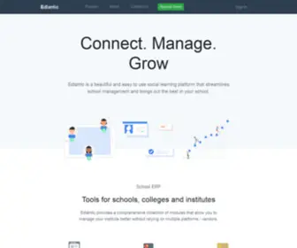 Edlantic.com(Best School ERP and LMS) Screenshot