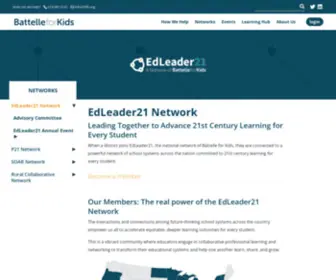 Edleader21.com(Edleader 21) Screenshot