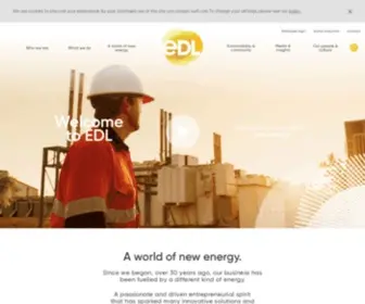 Edlenergy.com(Sustainable &amp; Renewable Power) Screenshot