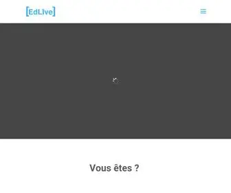 Edlive.ca(Des expériences d'apprentissages uniques) Screenshot