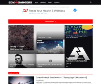 Edmbangers.com(EDM Bangers) Screenshot