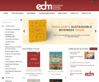 Edmbooks.com(Editions Didier Millet) Screenshot