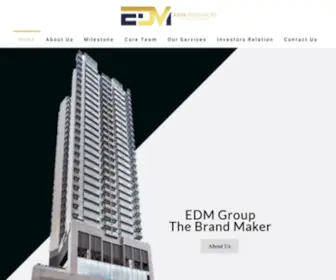 Edmcorporate.com(Your Comprehensive Solution Platform) Screenshot